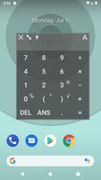 Floating Calculator Affiche