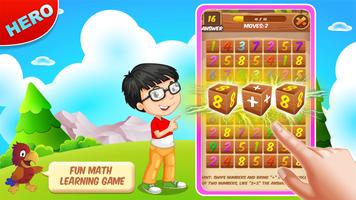 Maths Hero - Equation Match 3: постер
