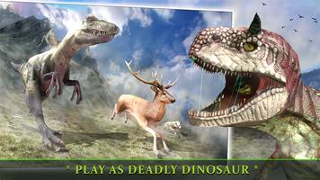 Jungle Dinosaur Simulator Plakat