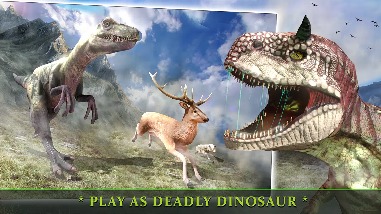 Dinosaur Games Simulator Dino Attack 3D Apk Download for Android- Latest  version 2.7- com.best.virtual.social.sim.games.dinosaur.games.survival.dino .simulators.attack