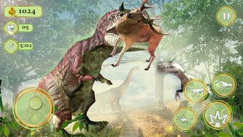 برنامه‌نما Jungle Dinosaur Simulator عکس از صفحه