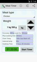 Meat Cooking Timer پوسٹر