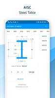 AISC Steel Table 海報