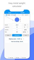 Quick Metal Weight Calculator Cartaz