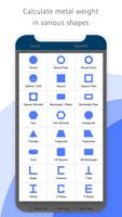Quick Metal Weight Calculator imagem de tela 1