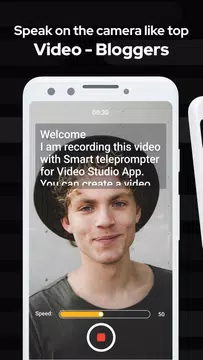 Screenshot 1 for Teleprompter for video, audio