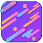 Purple Color Block APUS Live W иконка