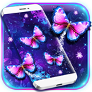 Purple Butterfly Live Wallpape APK