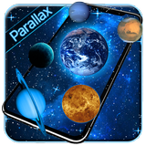Galaxy Parallax Live Wallpaper icono
