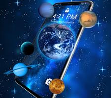 Galaxy Parallax Live Wallpaper captura de pantalla 3