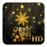 Happy New Year APUS Live Wallp biểu tượng