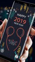 2019 New Year APUS Live Wallpaper ảnh chụp màn hình 1