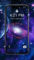 Neon Galaxy APUS Live Wallpape poster