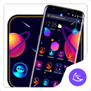 Colorful Planet APUS Launcher  aplikacja