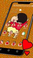 Crayon Shinchan Theme APUS Launcher 포스터