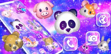 Animal Emoji APUS Launcher theme