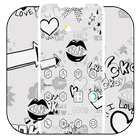 Black & White Graffiti APUS La icon