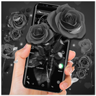 Black Rose APUS Launcher Theme ไอคอน