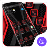 Black Red Crystal APUS Launche biểu tượng