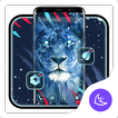 Brave Blue Lion APUS Launcher 