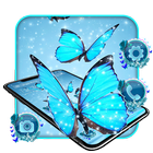 Blue Fantasy Butterfly Theme アイコン