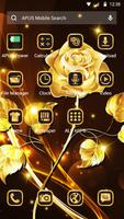 Gold APUS Launcher theme bài đăng