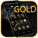 Black Gold APUS Launcher Theme APK