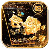 Gold Rose Theme Zeichen