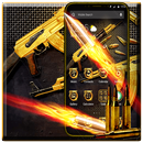 AK47 Gun APUS Launcher Theme aplikacja