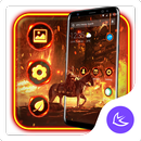 Fire Forest APUS Launcher theme APK