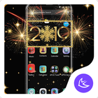 2019 Happy New Year APUS Launcher theme icône