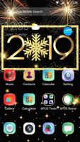 2019 Happy New Year APUS Launcher theme poster