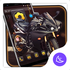 Motorbike APUS Launcher  theme Zeichen