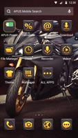 Motorbike APUS Launcher  theme capture d'écran 1
