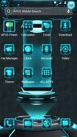 Mechanical Future APUS Launcher theme Poster