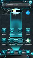 Mechanical Future APUS Launcher theme captura de pantalla 1