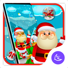 Merry Christmas APUS Launcher theme icono