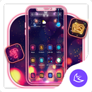 Color Phone Neon APUS Launcher APK