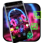 Neon Music APUS Launcher Theme biểu tượng