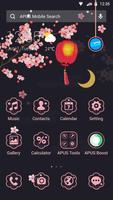 Night Flower APUS Launcher the Plakat