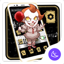 Smile Clown APUS Launcher theme APK
