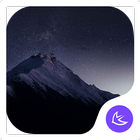QUIET STAR-APUS Launcher theme-icoon