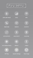 Pure White APUS Launcher theme screenshot 2