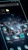 Water Drop APUS Launcher Theme تصوير الشاشة 1