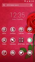 The rose theme for APUS plakat