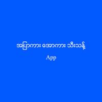 အျပာကား သီးသန္႔ Plakat