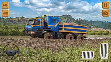 mud truck game: mudrunner game 截图 3