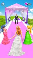 Bridal Run: Wedding Dress Game اسکرین شاٹ 1