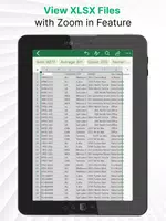Xlsx File Reader & Xls Viewer screenshot 7