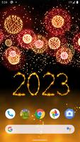 New Year 2023 Fireworks 4D تصوير الشاشة 3